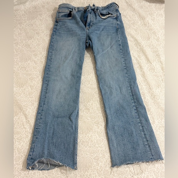 Zara Denim - Zara Light Blue Flare Leg Jeans